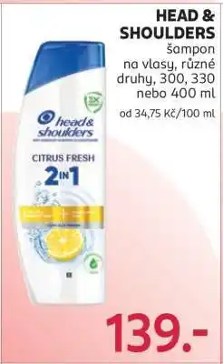 Rossmann Head & Shoulders nabídka