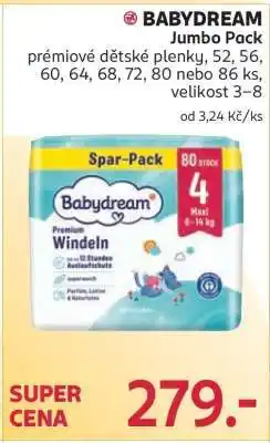 Rossmann BABYDREAM Jumbo Pack nabídka