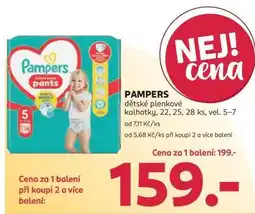 Rossmann Pampers nabídka