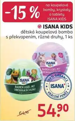 Rossmann ISANA KIDS nabídka