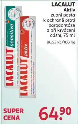 Rossmann Lacalut Aktiv nabídka