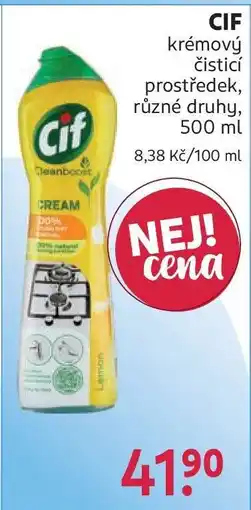 Rossmann Cif nabídka