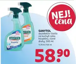 Rossmann SANYTOL nabídka