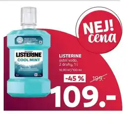 Rossmann Listerine nabídka