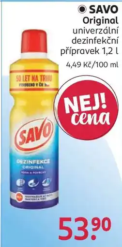 Rossmann Savo original nabídka