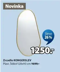 JYSK Zrcadlo KONGERSLEV nabídka