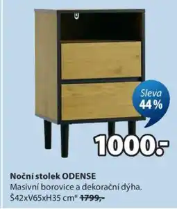 JYSK Noční stolek ODENSE nabídka