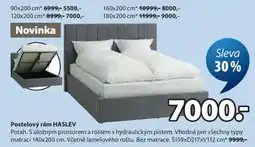JYSK POSTELOVÝ RÁM HASLEV nabídka