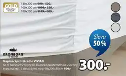 JYSK Napínací prostěradlo VIVIAN nabídka