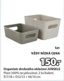 JYSK Organizér drobného oblečení JUNSELE nabídka