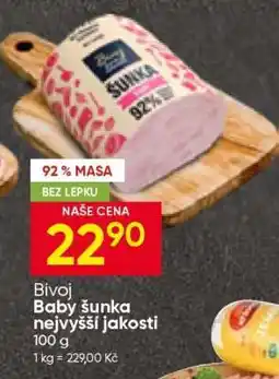 Hruška BIVOJ Baby šunka nejvyšší jakosti nabídka