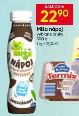 Hruška Míša Nápoj nabídka