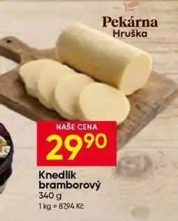 Hruška Knedlík bramborový nabídka