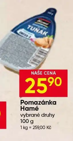 Hruška Pomazánka Hamé nabídka
