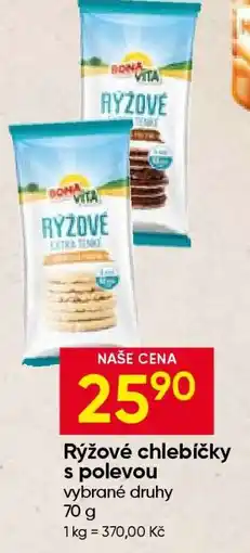 Hruška Rýžové chlebíčky s polevou nabídka