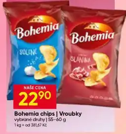 Hruška Bohemia CHIPS VROUBKY nabídka