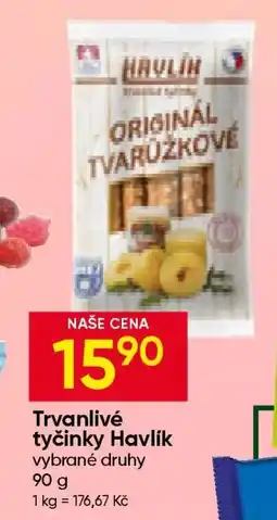Hruška Trvanlivé tyčinky Havlík nabídka