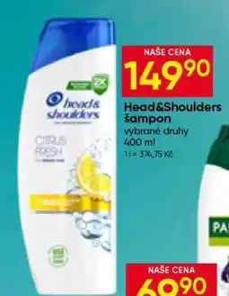 Hruška HEAD& SHOULDERS Šampon nabídka