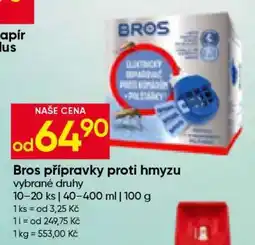 Hruška Bros Přípravky proti hmyzu nabídka