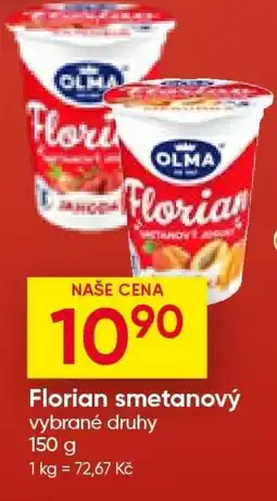 Hruška Florian smetanový nabídka
