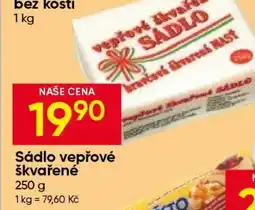 Hruška Sádlo vepřové škvařené nabídka