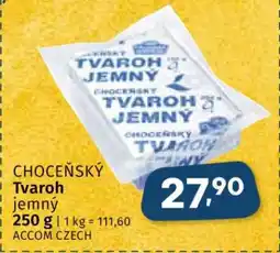 Coop Choceňský tvaroh jemný nabídka