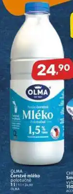 Olma Čerstvé mléko polotučné