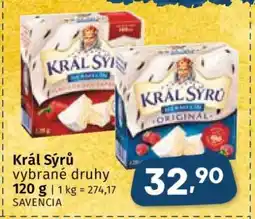 Coop Král sýrů nabídka