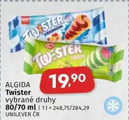 Coop ALGIDA Twister nabídka
