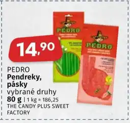Coop PEDRO Pendrky, pásky nabídka