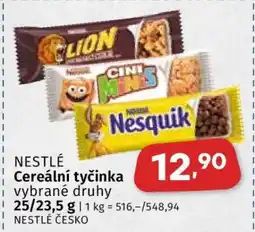 Coop Nestlé Cereální tyčinka nabídka