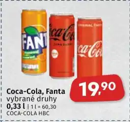 Coop Coca-Cola, Fanta nabídka