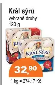 COOP DISKONT Král sýrů nabídka
