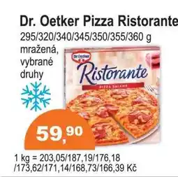 COOP DISKONT Dr. Oetker Pizza Ristorante nabídka