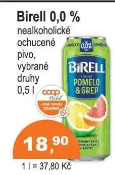 COOP DISKONT BIRELL 0,0 nabídka