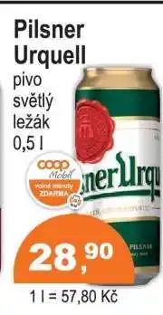 COOP DISKONT Pilsner Urquell nabídka