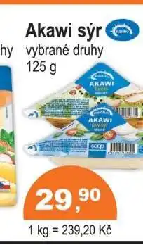 COOP DISKONT AKAWI SÝR nabídka