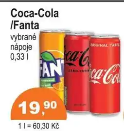 COOP DISKONT Coca-Cola, Fanta nabídka