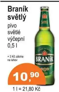 COOP DISKONT Braník světlý nabídka
