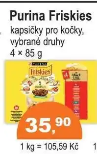 COOP DISKONT PURINA FRISKIES nabídka