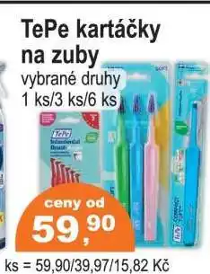 COOP DISKONT TePe kartáčky na zuby nabídka