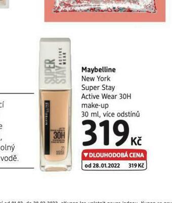 dm drogerie Maybelline make-up nabídka