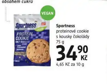Sportness proteinové cookies s kousky čokolády
