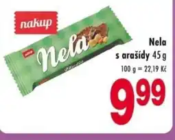 Qanto Nela s arašídy nabídka