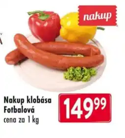 Qanto Nakup klobása Fotbalová nabídka