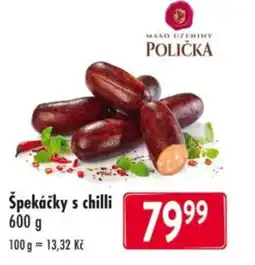 Qanto Špekáčky s chilli nabídka