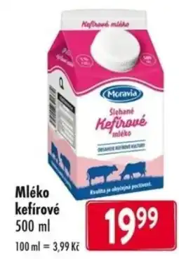 Qanto Mléko kefírové nabídka