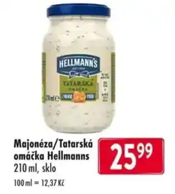 Qanto Majonéza/Tatarská omáčka Hellmanns nabídka