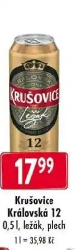 Qanto Krušovice Královská 12 nabídka