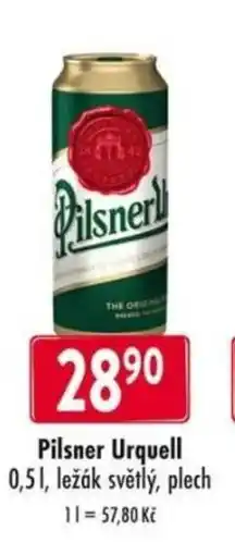 Qanto Pilsner Urquell nabídka